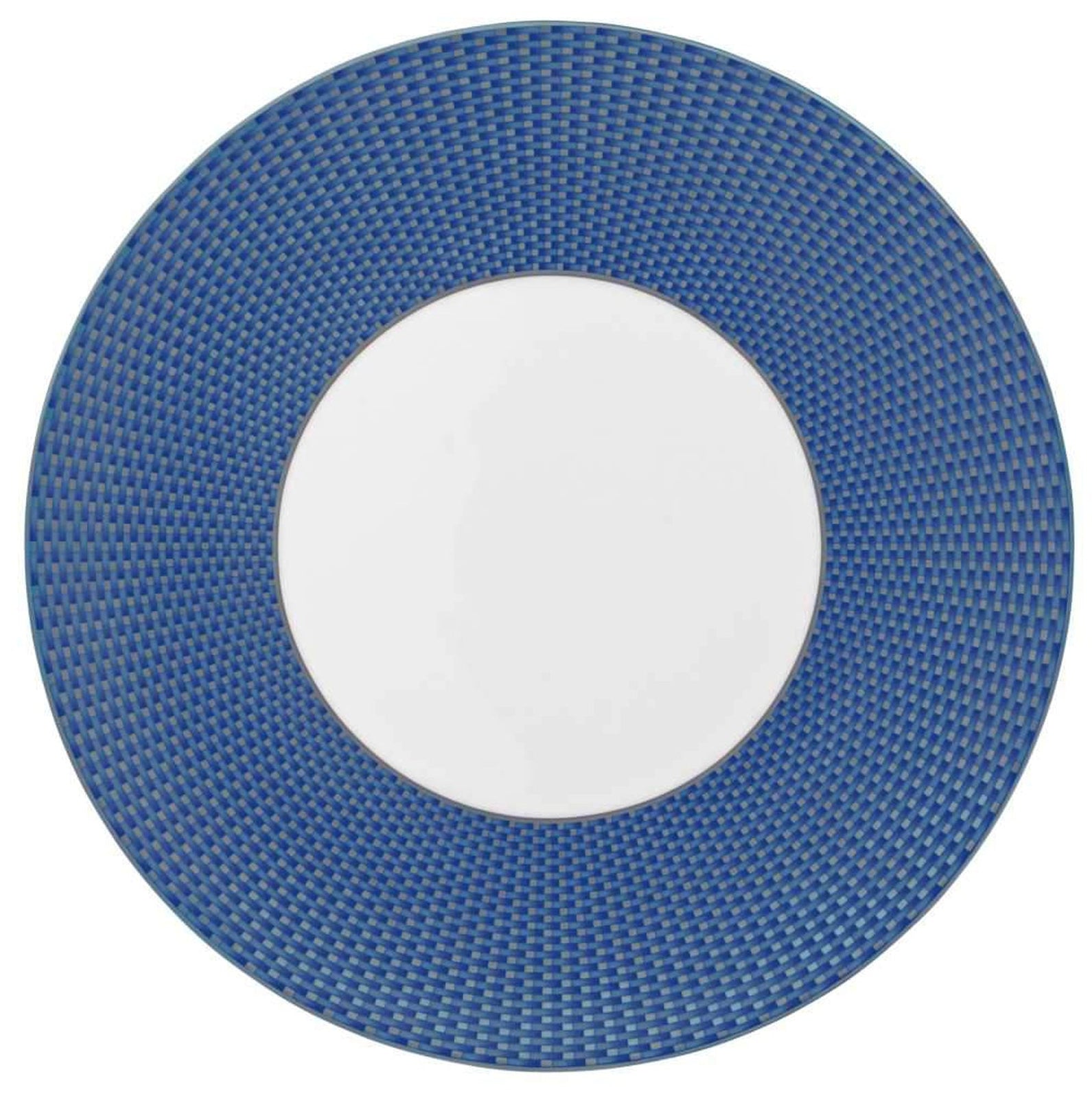 Raynaud Tresor Bleu Motif N°2 Dessert Plate