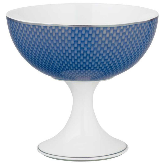 Raynaud Tresor Bleu Motif N°2 Sundae Glass