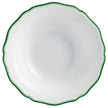Raynaud Touraine Double Filet Vert Fruit Saucer