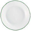 Raynaud Touraine Double Filet Vert Coupe Plate Deep