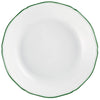 Raynaud Touraine Double Filet Vert Coupe Plate Deep