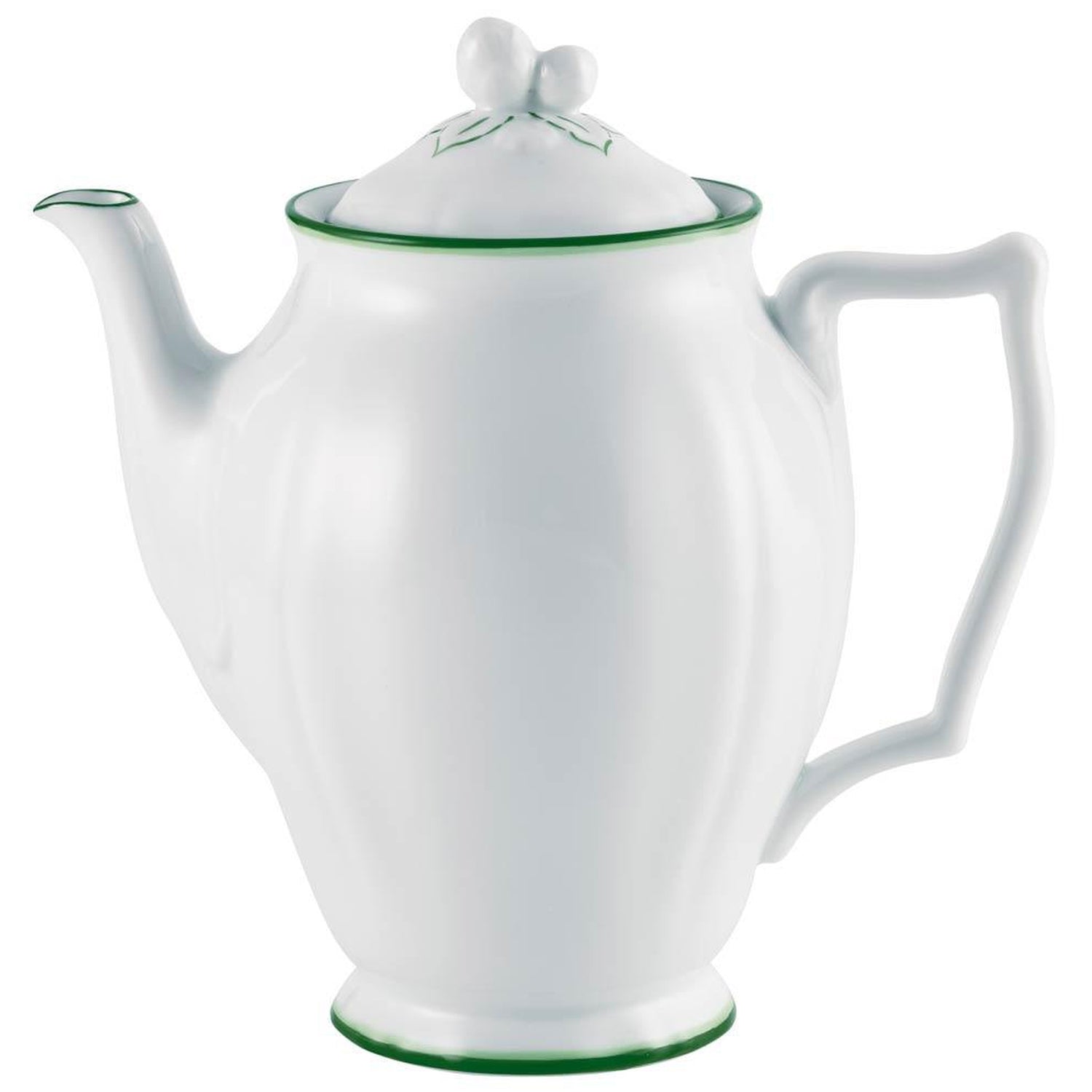 Raynaud Touraine Double Filet Vert Coffee Pot