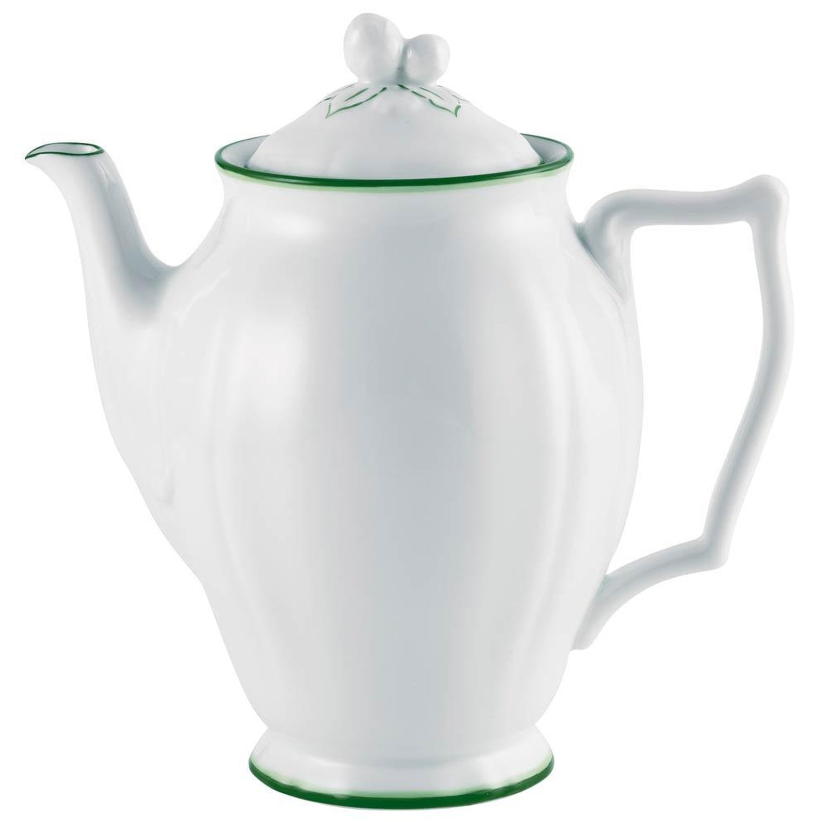 Raynaud Touraine Double Filet Vert Coffee Pot