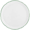 Raynaud Touraine Double Filet Vert Flat Cake Serving Plate