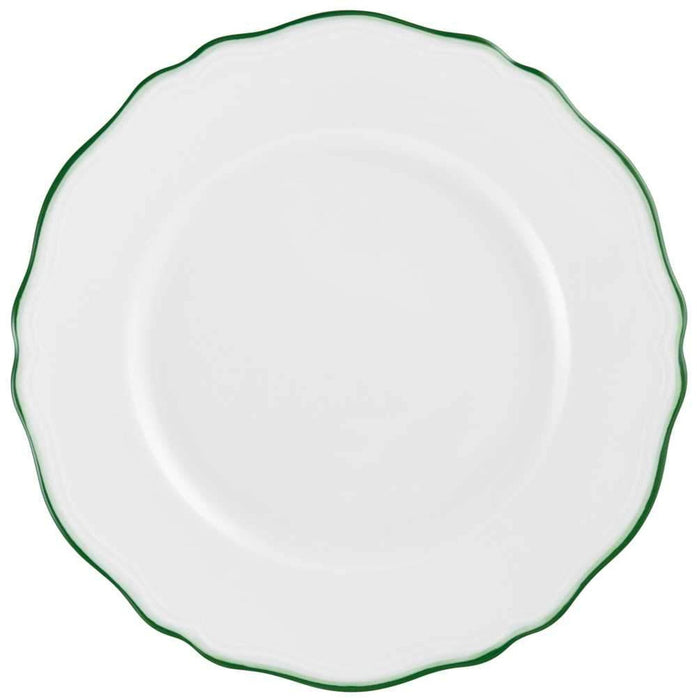 Raynaud Touraine Double Filet Vert Flat Cake Serving Plate