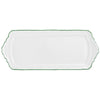 Raynaud Touraine Double Filet Vert Long Cake Serving Plate
