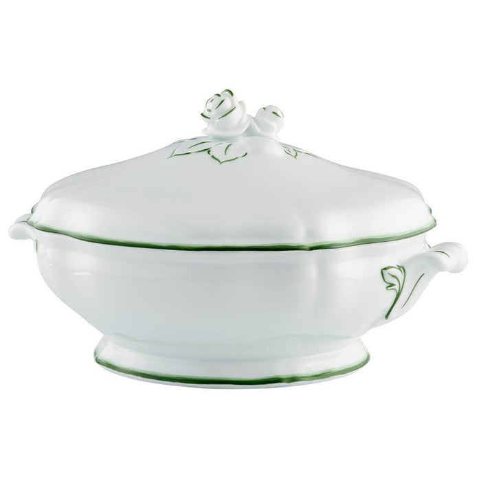 Raynaud Touraine Double Filet Vert Covered Vegetable Dish