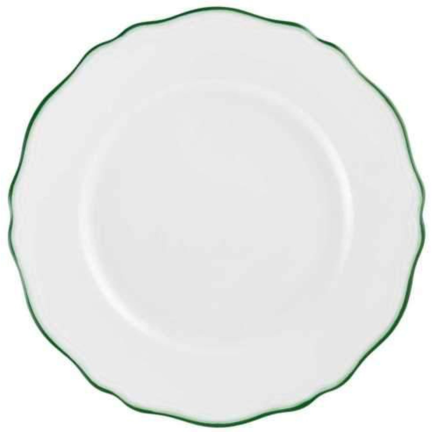Raynaud Touraine Double Filet Vert Tea Saucer Extra