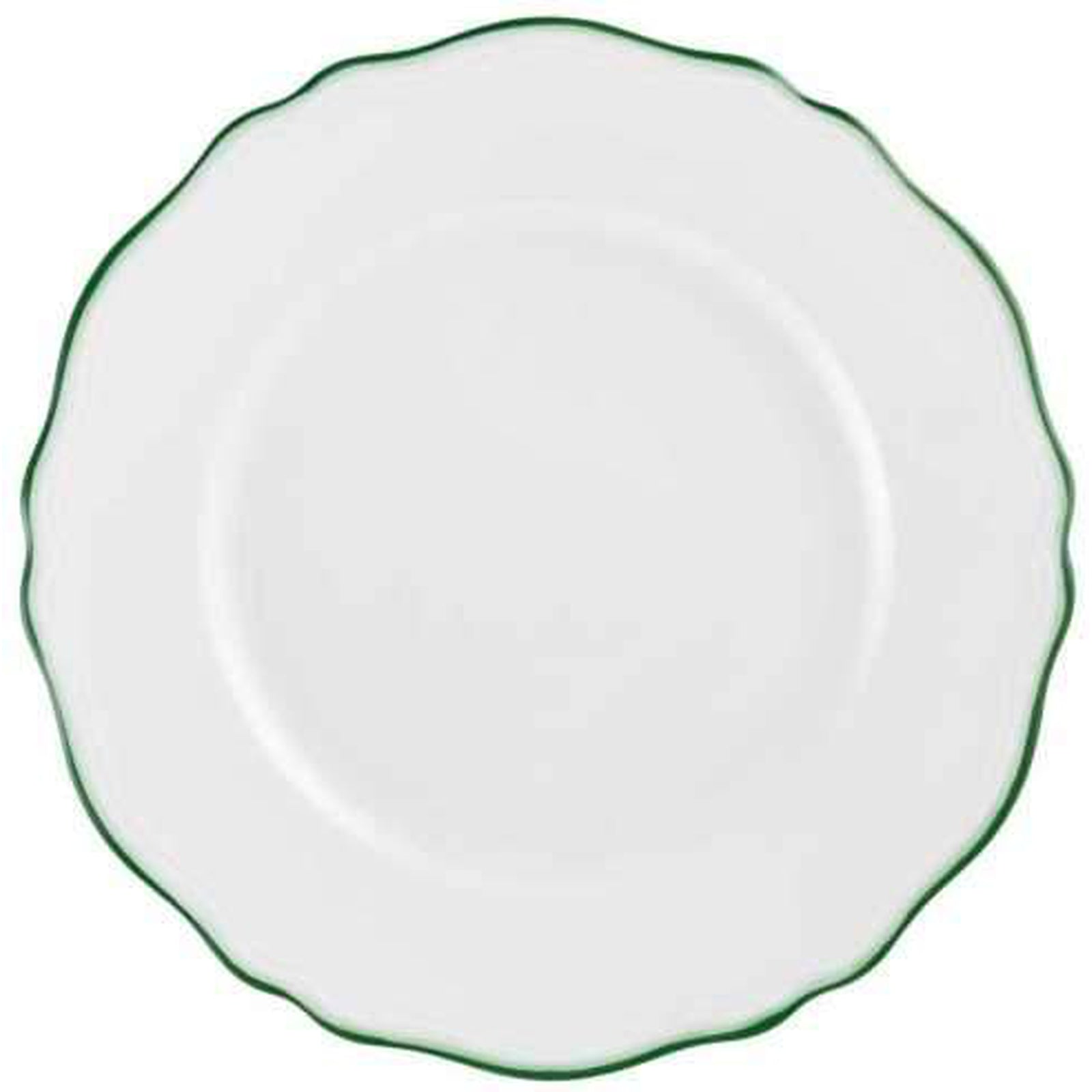Raynaud Touraine Double Filet Vert Tea Saucer Extra