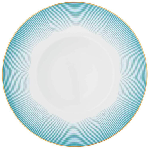 Raynaud Aura American Dinner Plate #1 Coupe Concentric Circles