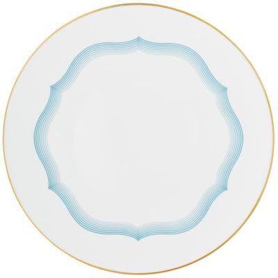 Raynaud Aura American Dinner Plate #2 Flat Scalloped Design