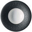 Raynaud Mineral Irise Black Rim Soup 8.9