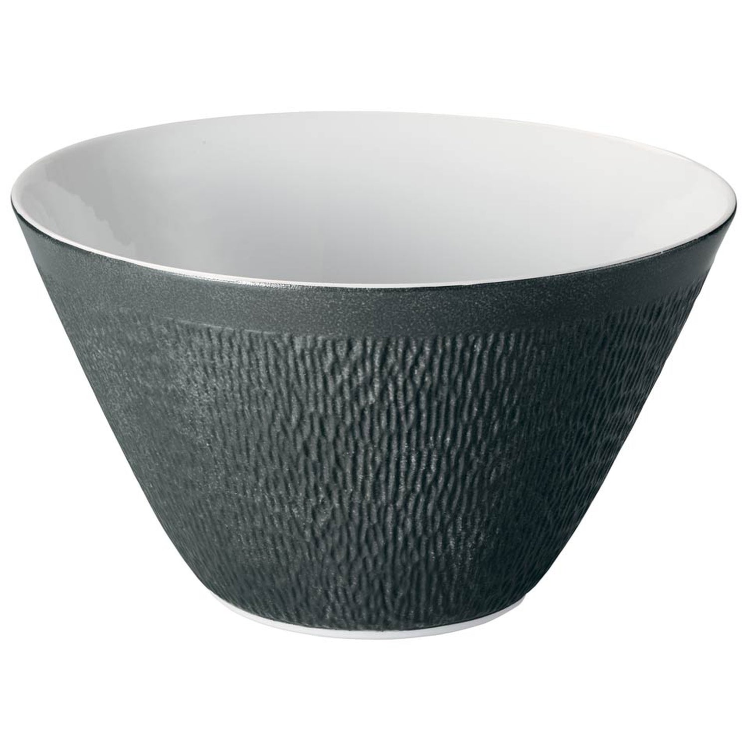 Raynaud Mineral Irise Black Cone Shaped Salad Bowl