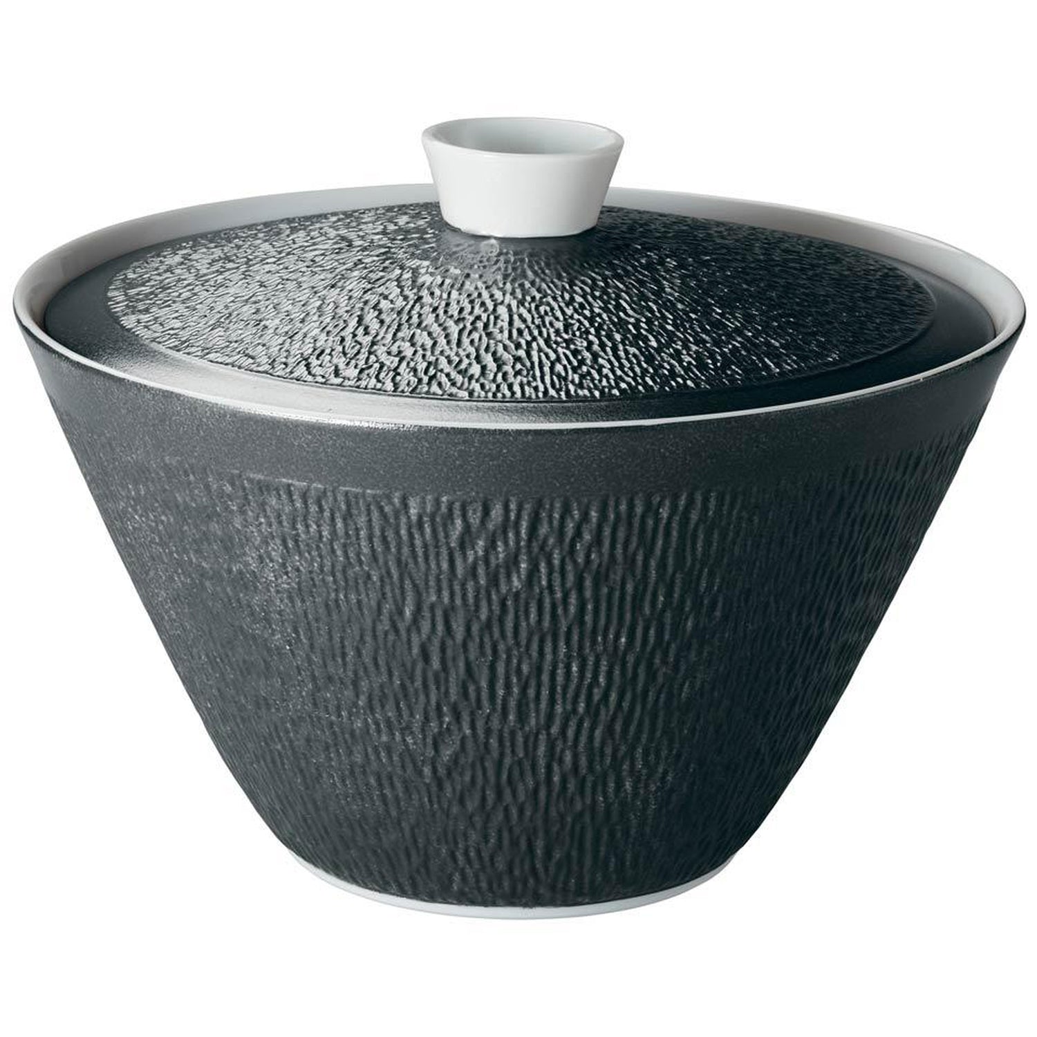 Raynaud Mineral Irise Black Soup Tureen