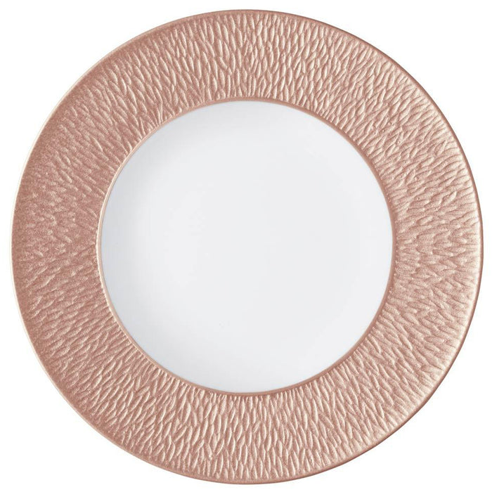 Raynaud Mineral Irise Copper Dessert Coupe Plate Flat