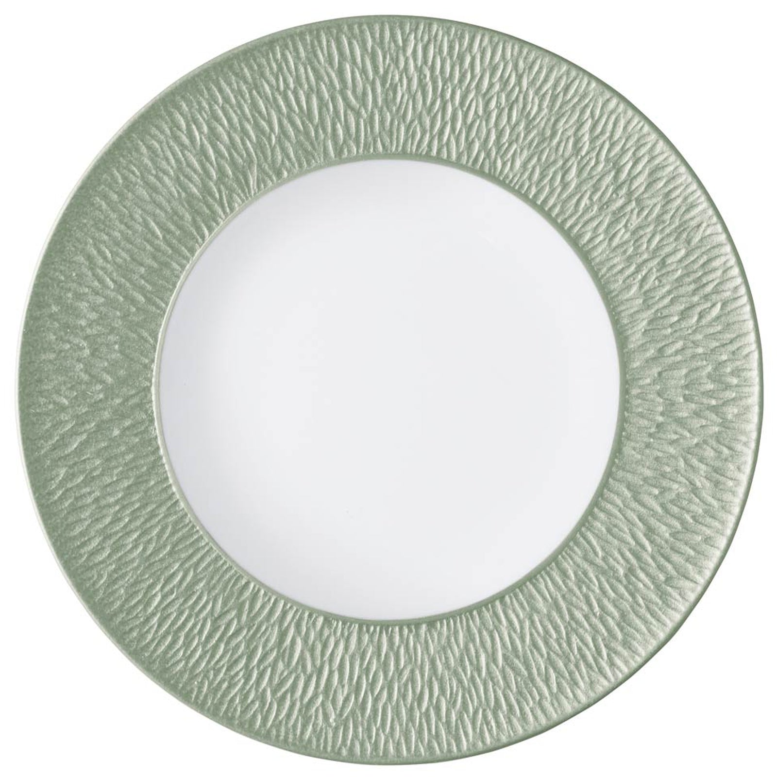 Raynaud Mineral Irise Celadon Dessert Coupe Plate Flat