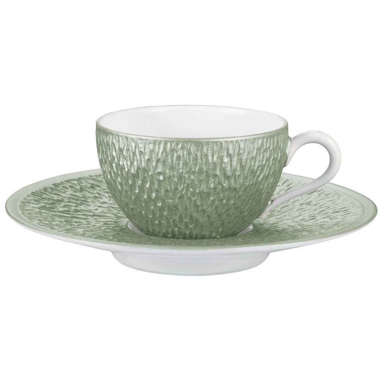 Raynaud Mineral Irise Celadon Moka Cup Uni Shape