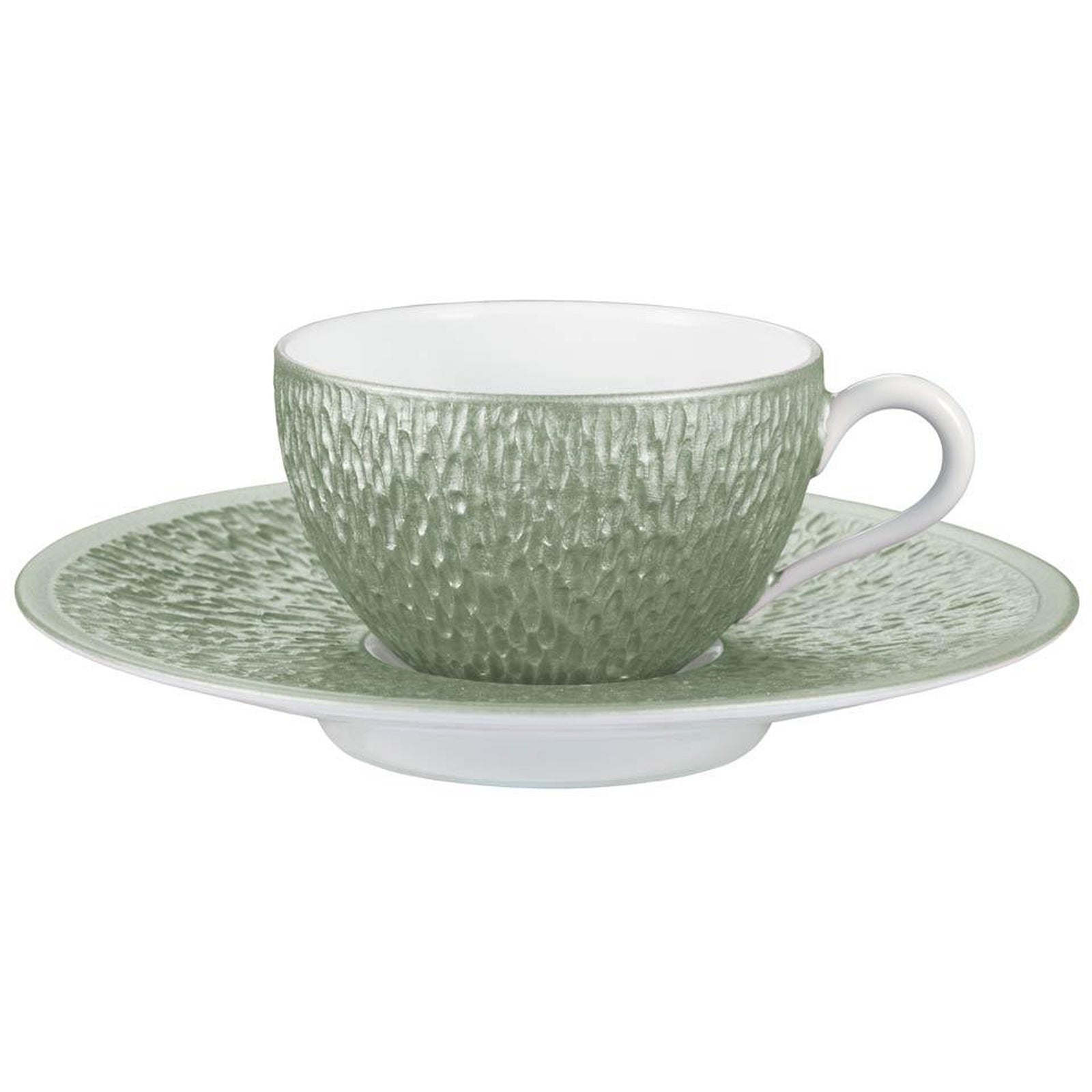 Raynaud Mineral Irise Celadon Moka Cup Uni Shape