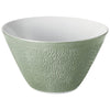 Raynaud Mineral Irise Celadon Cone Shaped Salad Bowl