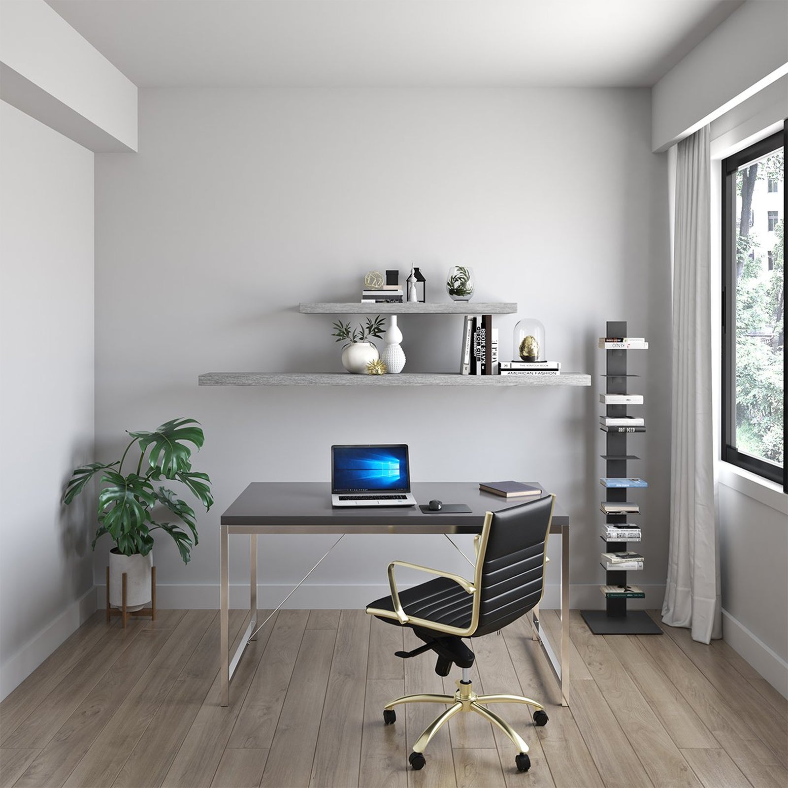 Euro Style Barney Floating Shelf