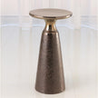Global Views Meteor Taper Table Bronze