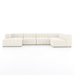Four Hands Langham Channeled 5 PC Sectional
