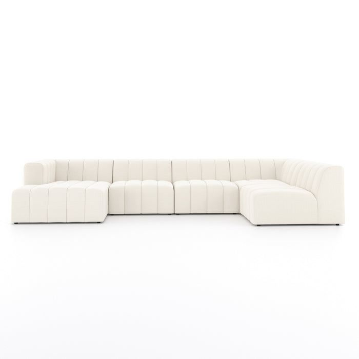 Four Hands Langham Channeled 5 PC Sectional