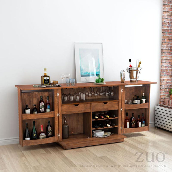 Zuo Linea Bar Cabinet