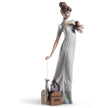 Lladro Traveling Companions Woman Figurine