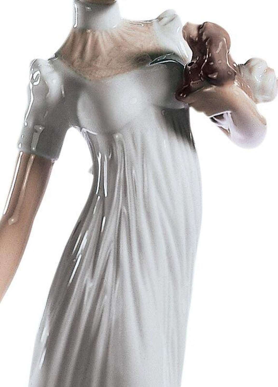 Lladro Traveling Companions Woman Figurine