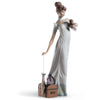 Lladro Traveling Companions Woman Figurine