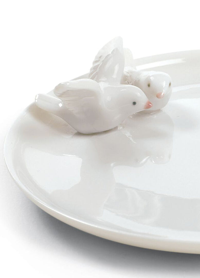 Lladro Doves Plate