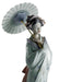 Lladro Japanese Portrait Woman Figurine
