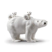 Lladro Mummy Bear and Babies Figurine