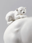 Lladro Mummy Bear and Babies Figurine
