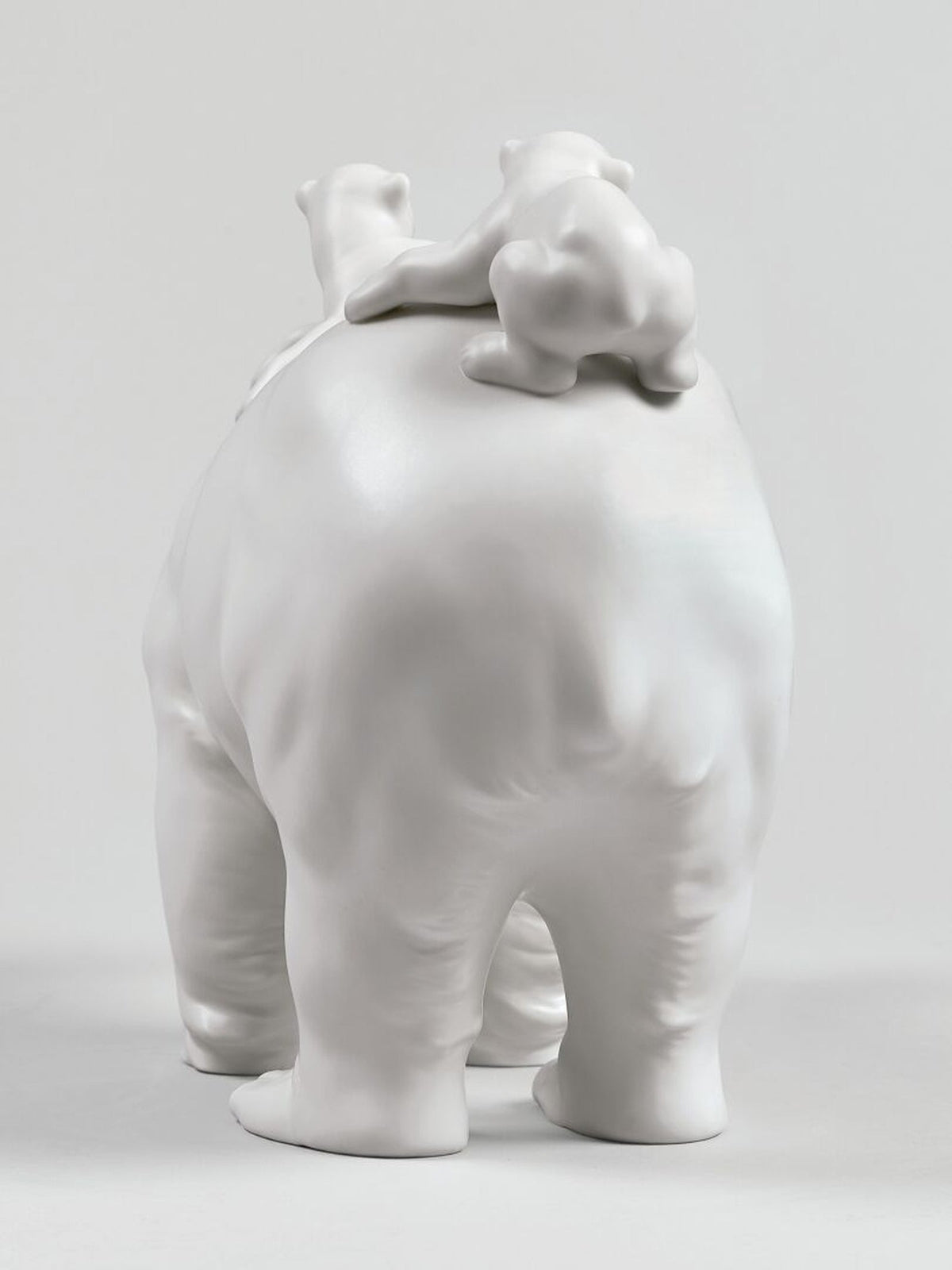 Lladro Mummy Bear and Babies Figurine