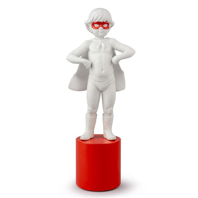 Lladro Hero to rescue Boy Figurine