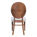 Zuo Regents Dining Chair Walnut & Light Gray - Set of 2