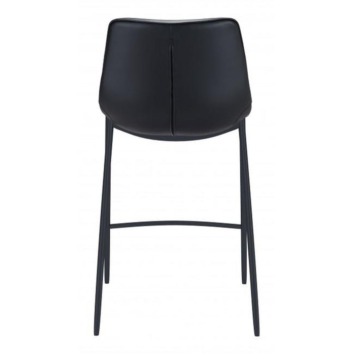 Zuo Magnus Bar Chair Black - Set of 2