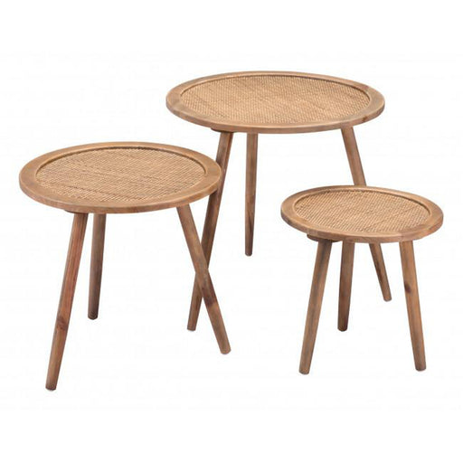 Zuo Paul Accent Tables Natural