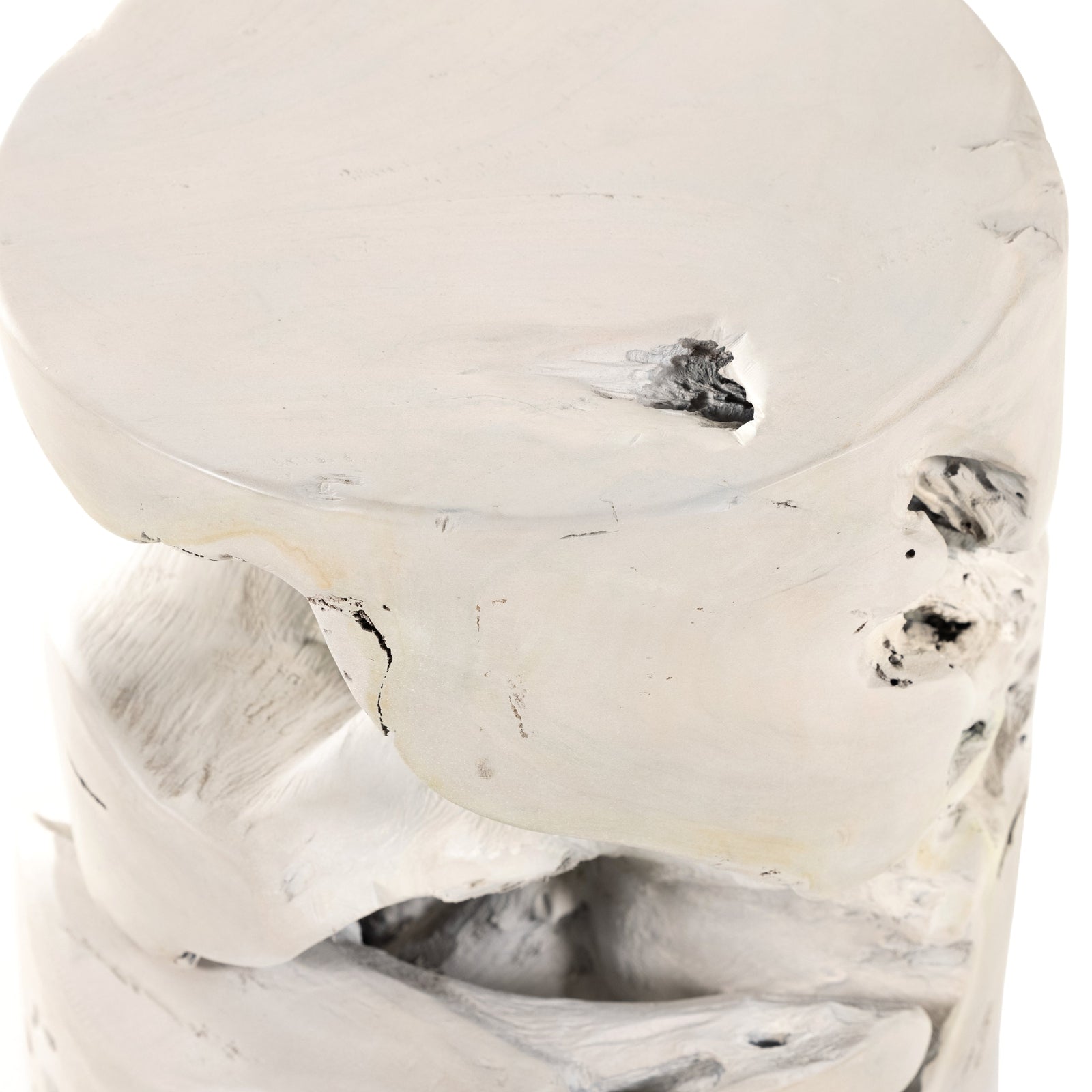 Four Hands Teak Stool