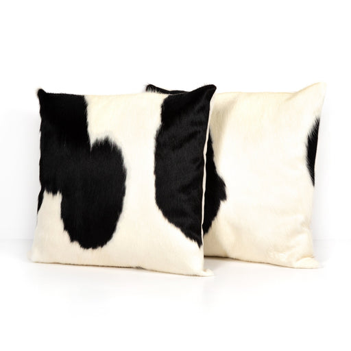 Natural Cowhide Pillow - Set of 2