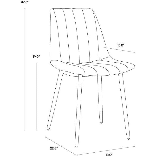 Sunpan Drew Dining Chair - Set of 2