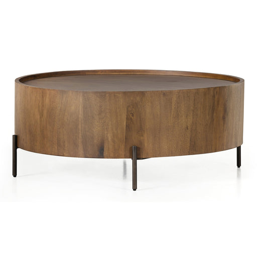 Four Hands Lunas Drum Coffee Table