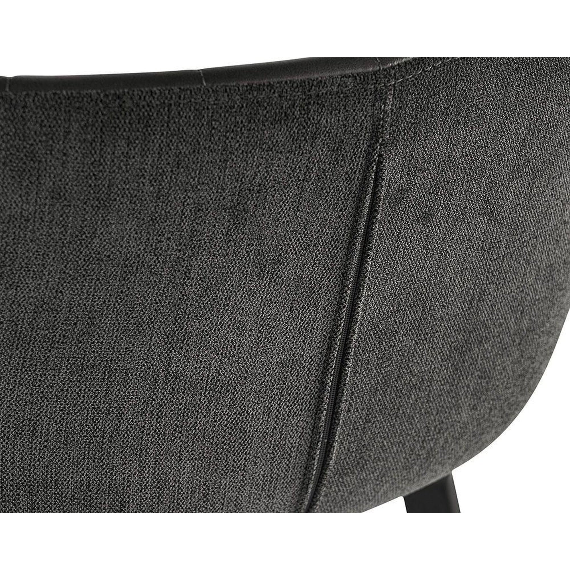 Sunpan Arabella Barstool - Bravo Portabella / Polo Club Kohl Grey