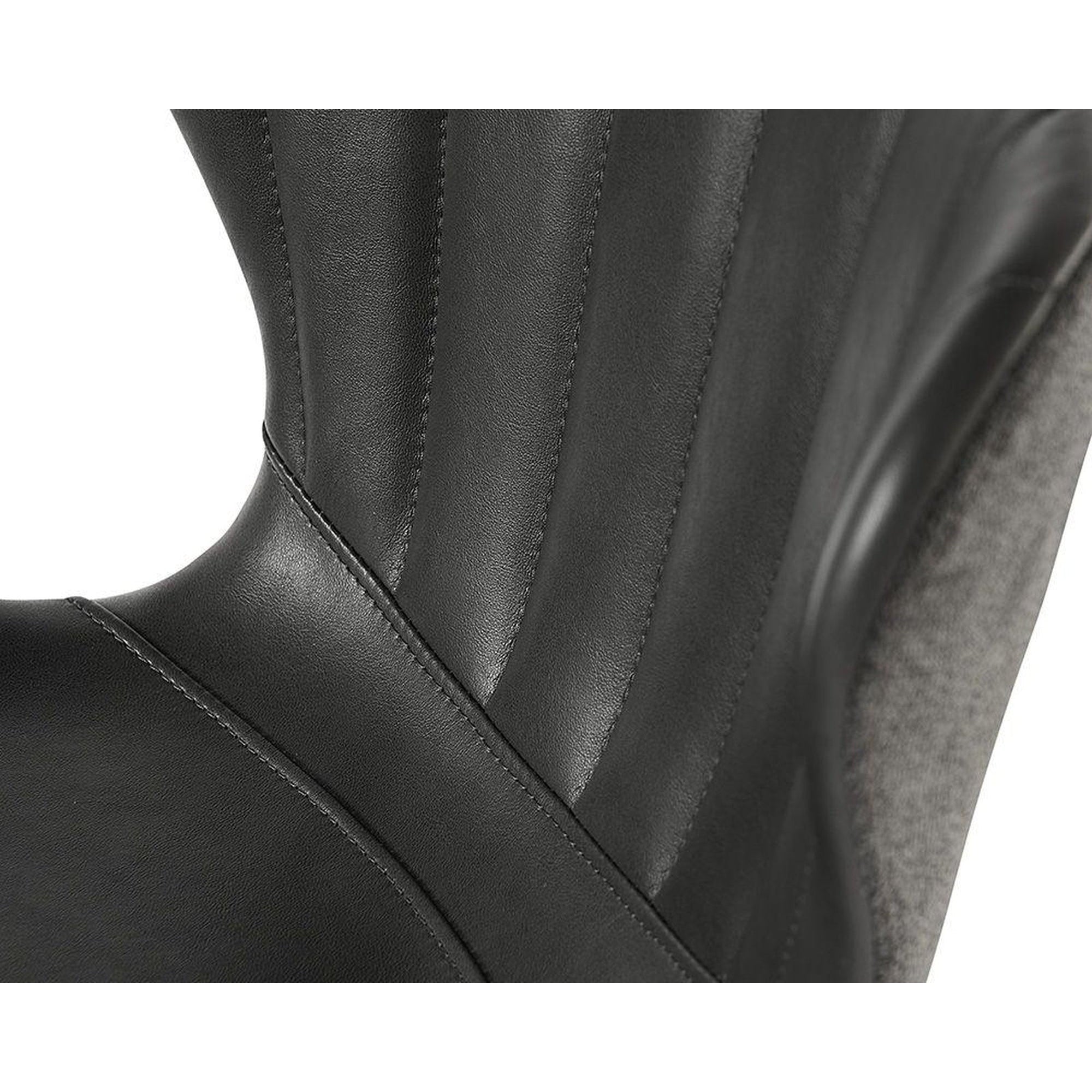 Sunpan Arabella Barstool - Bravo Portabella / Polo Club Kohl Grey