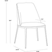 Sunpan Dover Dining Chair - Set of 2