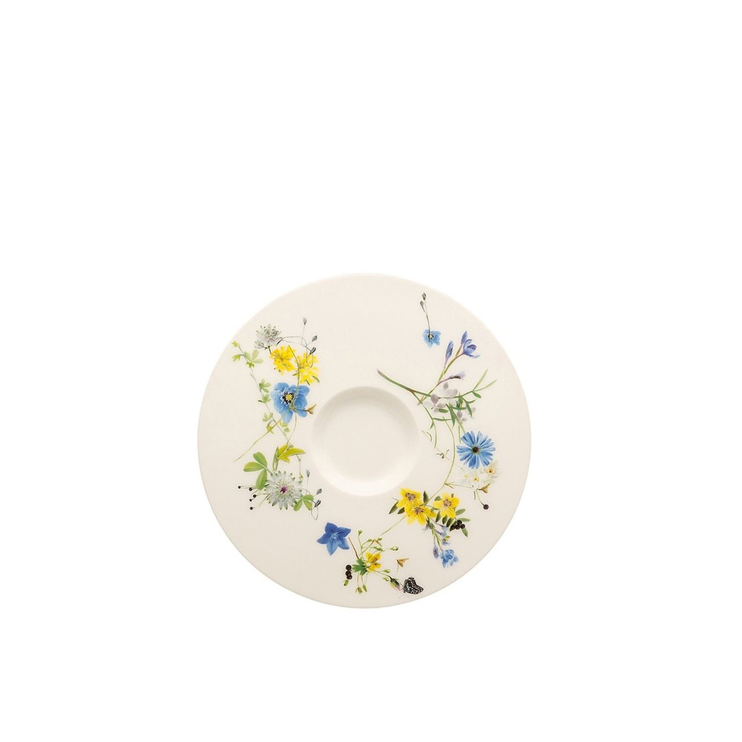 Rosenthal Brillance Fleurs des Alpes Coffee Saucer For #14742