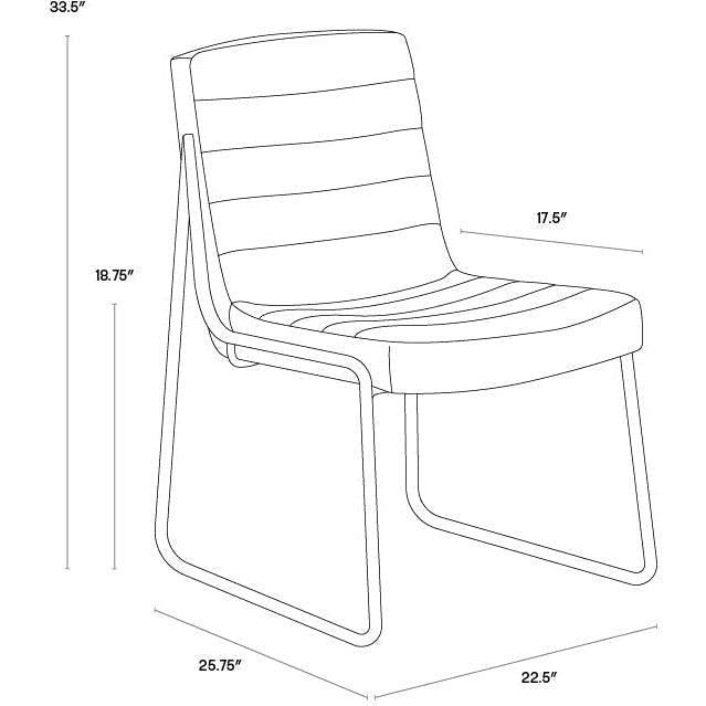 Sunpan Anton Dining Chair - Set of 2
