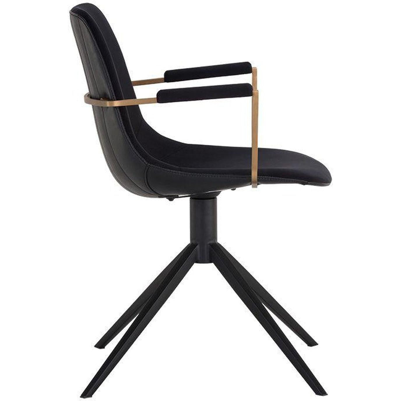 Sunpan Cassius Swivel Chair